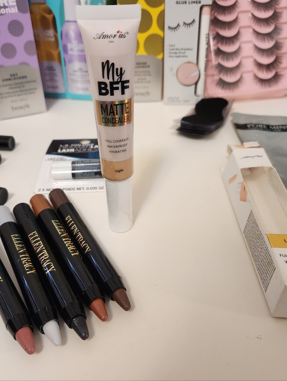 Benefit Creme Shop PrettySkin Ellen Tracy Carmex BIG BEAUTY SKINCARE BUNDLE - Picture 9 of 9